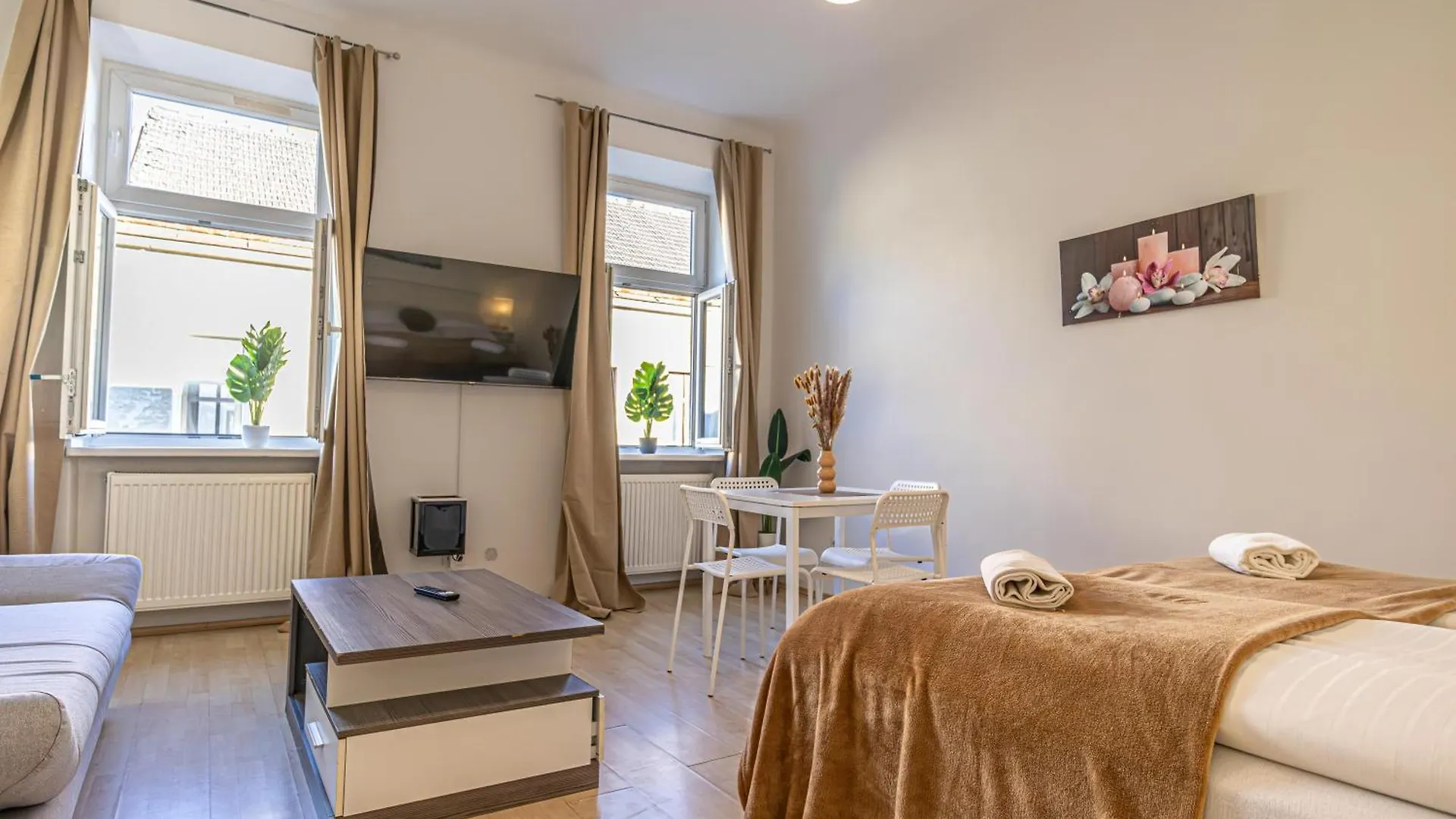 1Br Apt, Smart Tv & Fully Equipped, For Longstays Vienna 0*,  Austria